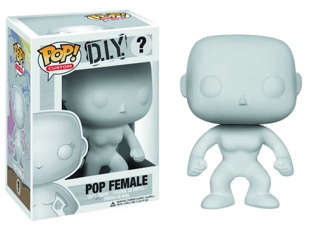 POP DIY FEMALE VINYL FIGURE