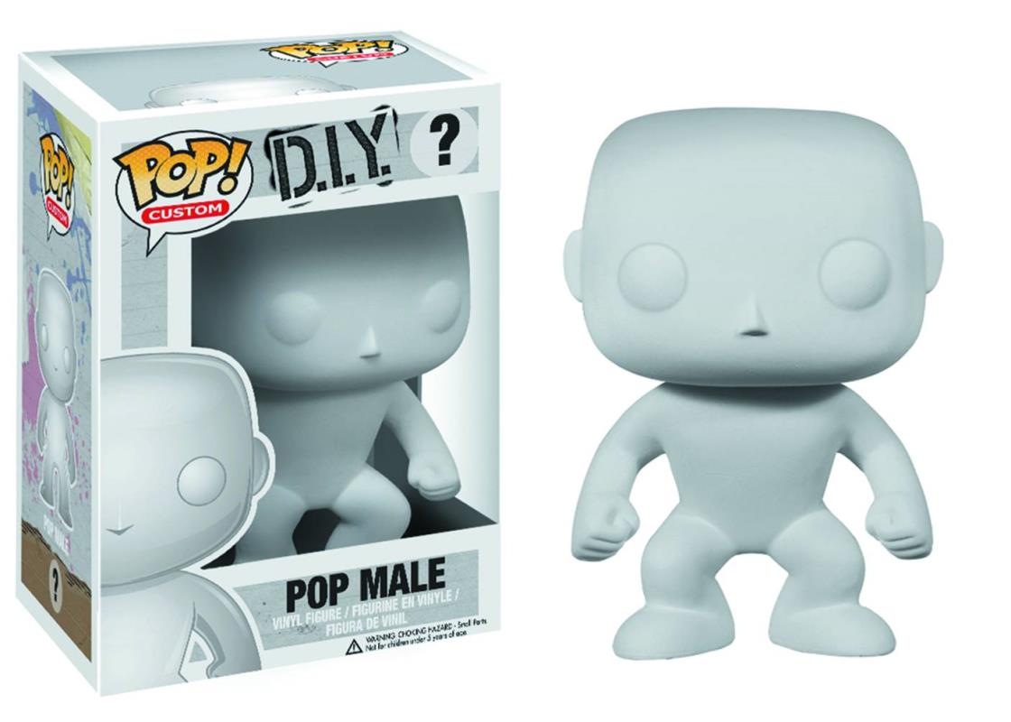 POP DIY MALE VINYL FIGURE