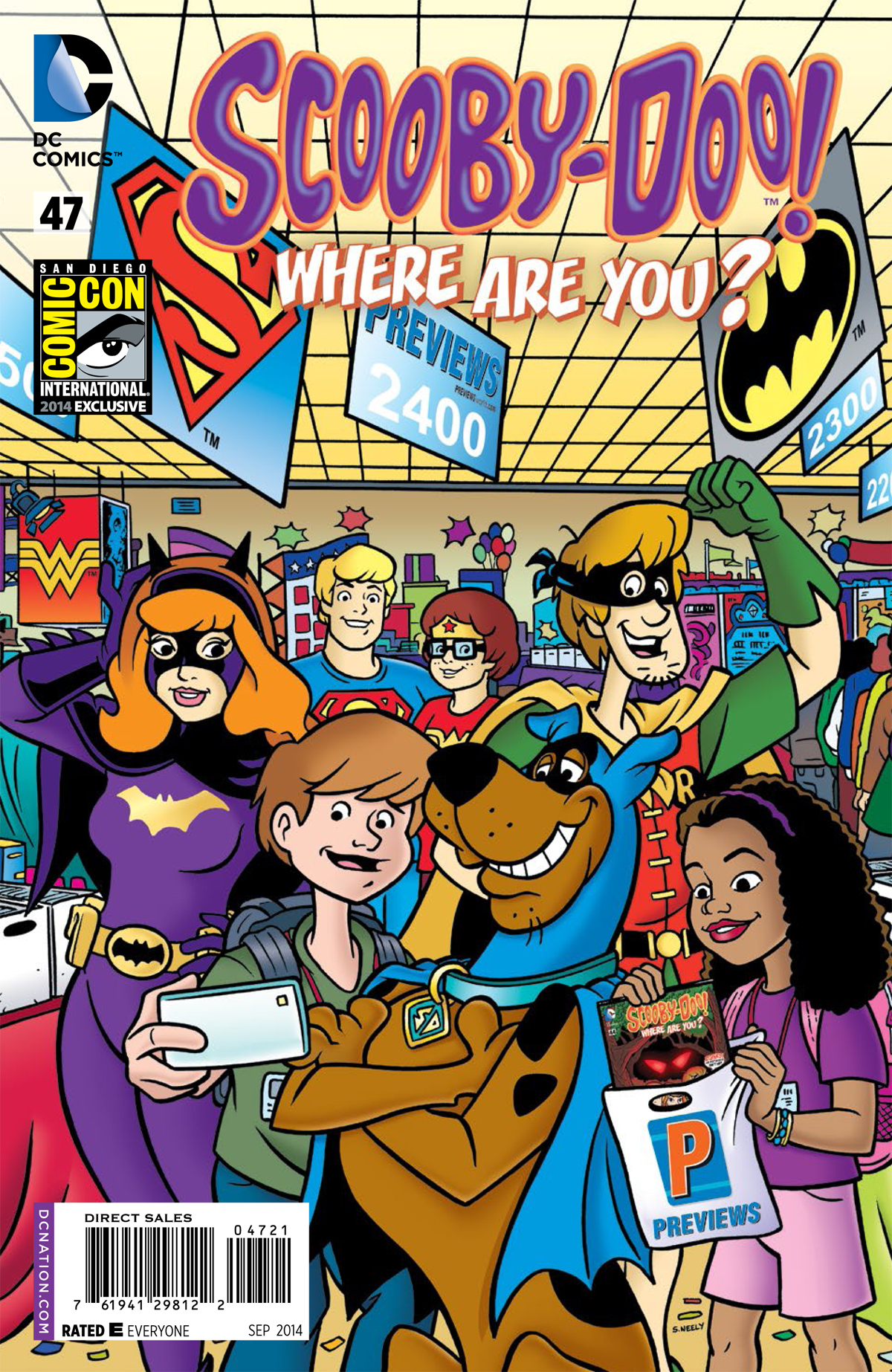 SCOOBY-DOO WHERE ARE YOU? #47 SDCC EXCLUSIVE VARIANT