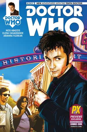 DOCTOR WHO: THE TENTH DOCTOR #1 SDCC EXCLUSIVE VARIANT