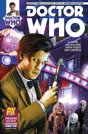 DOCTOR WHO: THE ELEVENTH DOCTOR #1 SDCC EXCLUSIVE VARIANT