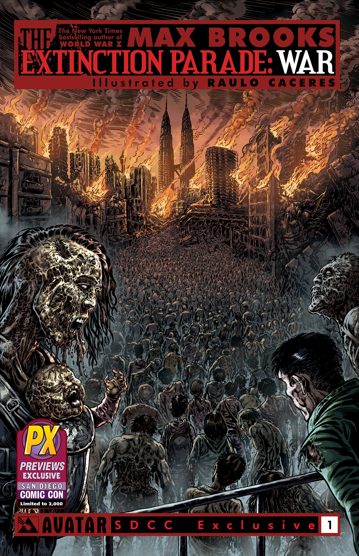 EXTINCTION PARADE: WAR #1 (MR) SDCC VARIANT EXCLUSIVE