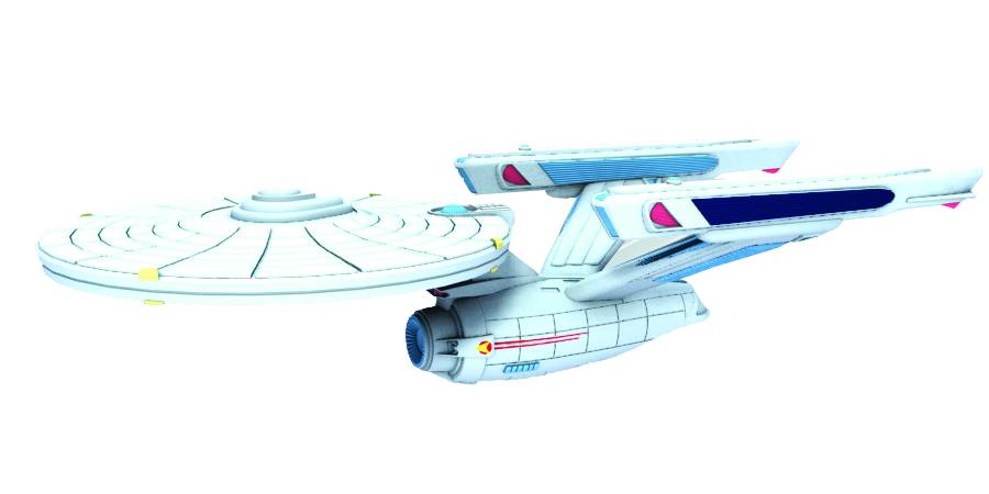 STAR TREK ATTACK WING FEDERATION USS ENTERPRISE 1701A EXP