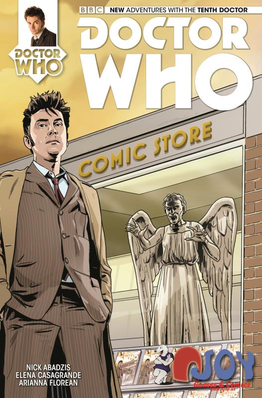 DOCTOR WHO 10TH #1 NJOY GAMES AND COMICS CUSTOM CVR