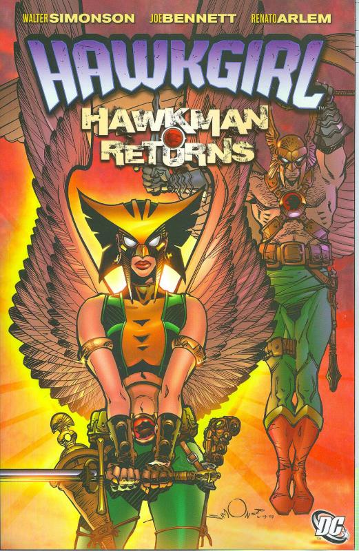 HAWKGIRL HAWKMAN RETURNS TP