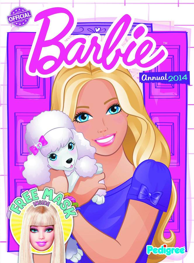 BARBIE ANNUAL 2014 HARDCOVER