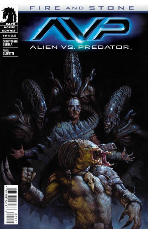 ALIEN VS PREDATOR FIRE AND STONE #1 (OF 4)