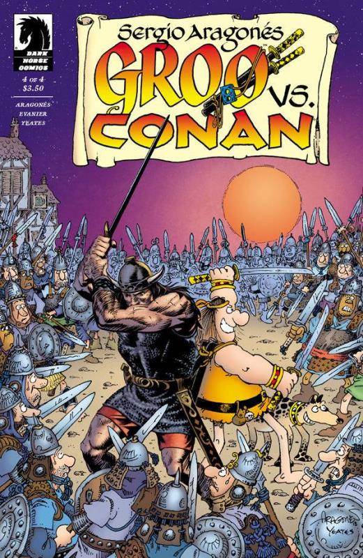 GROO VS CONAN #4 (OF 4)