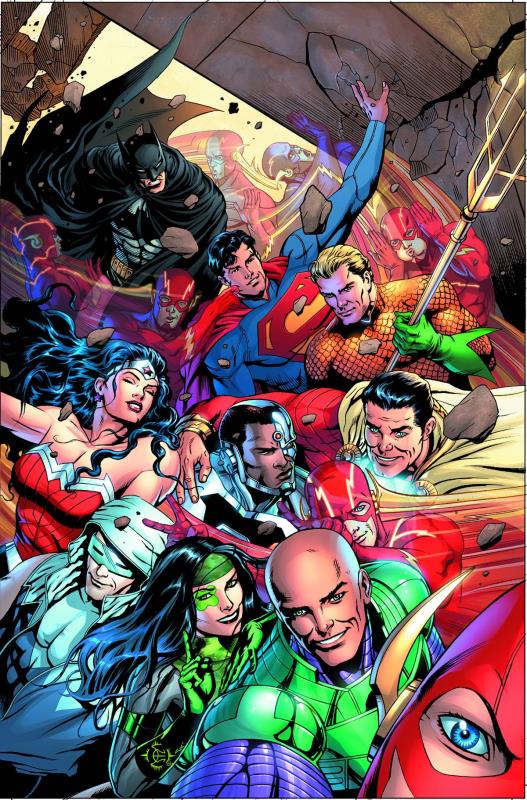 JUSTICE LEAGUE #34 DCU SELFIE VARIANT ED (RES)