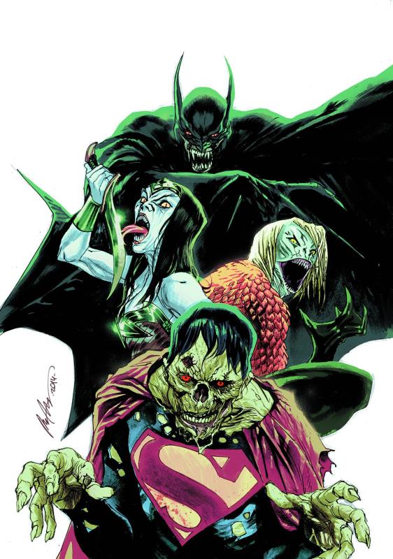 JUSTICE LEAGUE #35 MONSTERS VARIANT ED