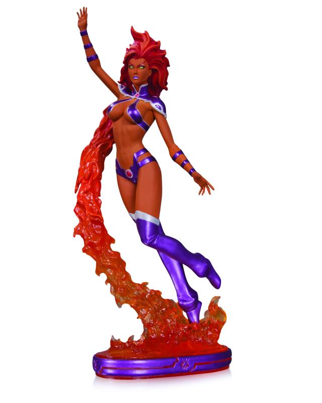 DC COMICS COVER GIRLS STARFIRE STATUE