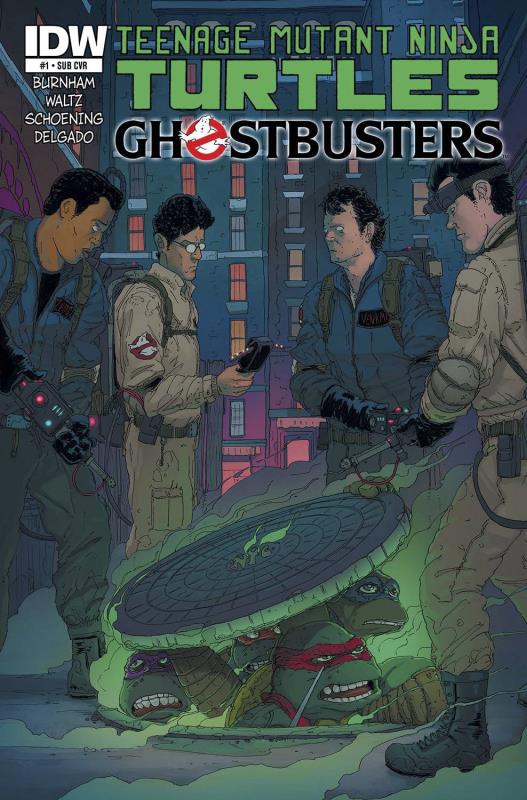 TMNT GHOSTBUSTERS #1 (OF 4) SUBSCRIPTION VARIANT