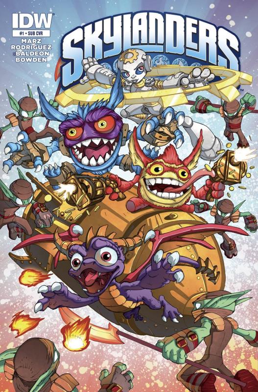 SKYLANDERS #1 (OF 5) SUBSCRIPTION VARIANT