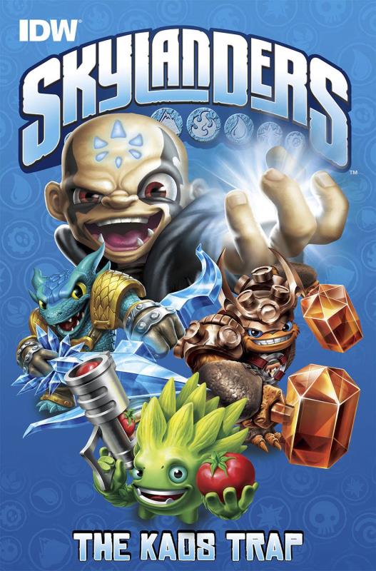 SKYLANDERS THE KAOS TRAP HARDCOVER