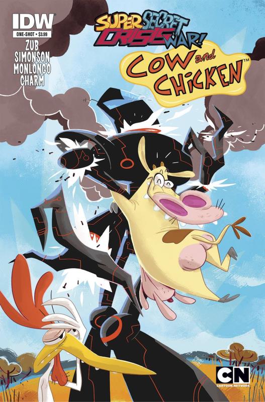 SUPER SECRET CRISIS WAR COW & CHICKEN #1