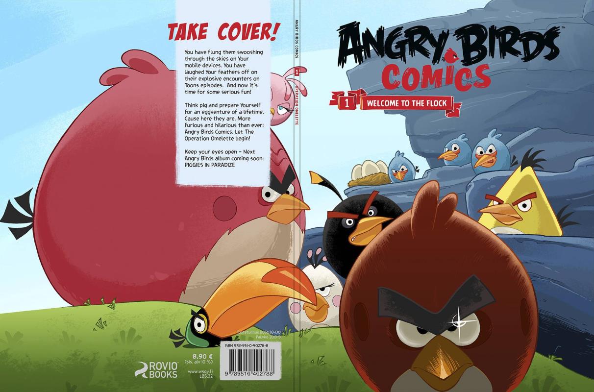 ANGRY BIRD COMICS HARDCOVER 01 WELCOME TO THE FLOCK