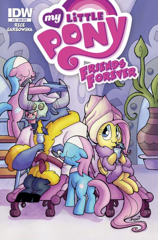 MY LITTLE PONY FRIENDS FOREVER #10 SUBSCRIPTION VARIANT