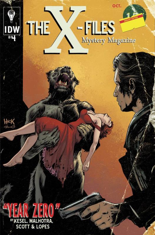 X-FILES YEAR ZERO #4 (OF 5) SUBSCRIPTION VARIANT