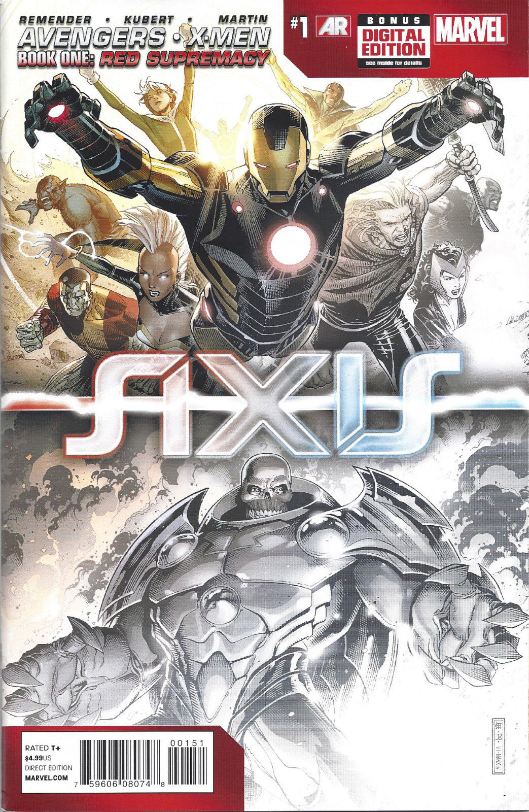 AVENGERS AND X-MEN AXIS #1 (OF 9) STORE PERSONILIZED VARIANT