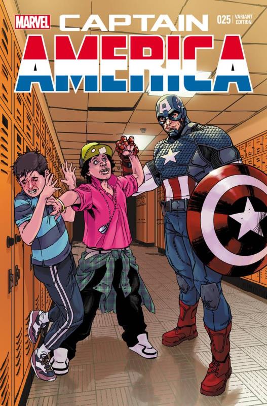 CAPTAIN AMERICA #25 1:15 STOMP OUT BULLYING VARIANT