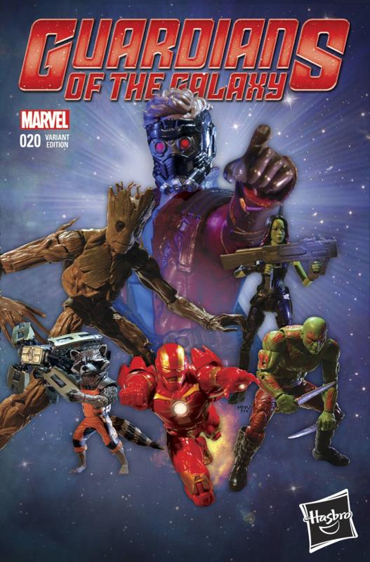 GUARDIANS OF GALAXY #20 1:15 HASBRO VARIANT