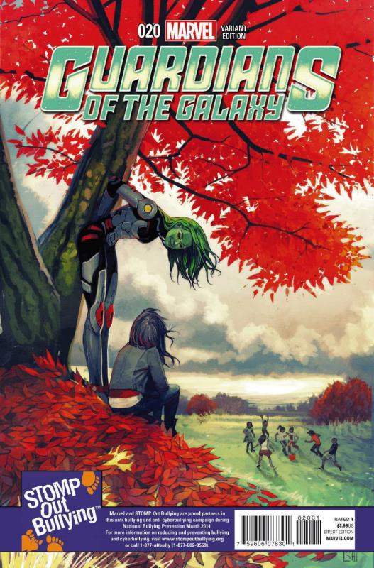 GUARDIANS OF GALAXY #20 1:15 STOMP OUT BULLYING VARIANT