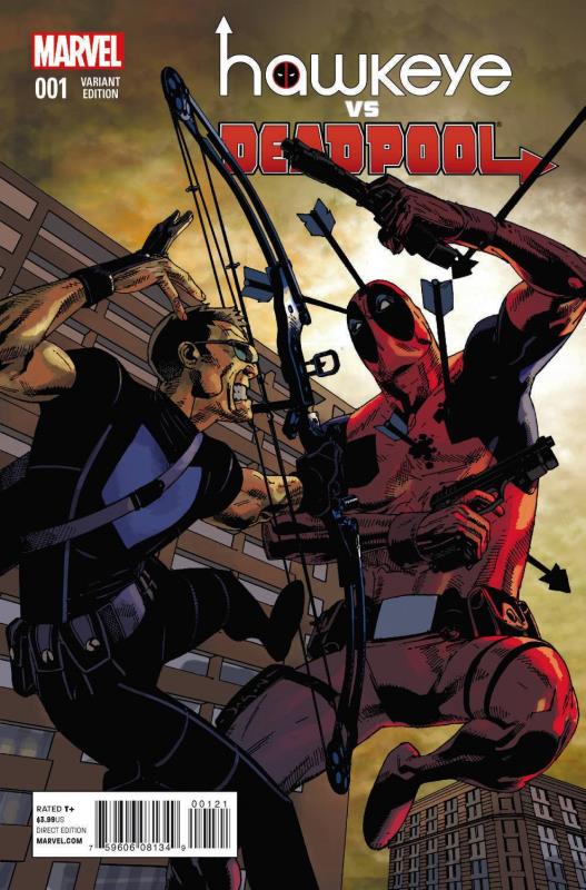 HAWKEYE VS DEADPOOL #1 (OF 4) 1:25 PEARSON VARIANT