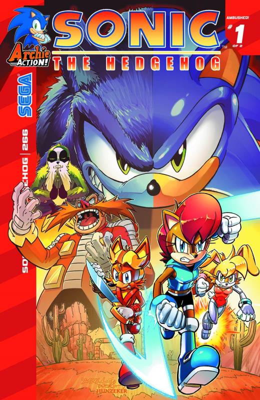 SONIC THE HEDGEHOG #266 REG CVR