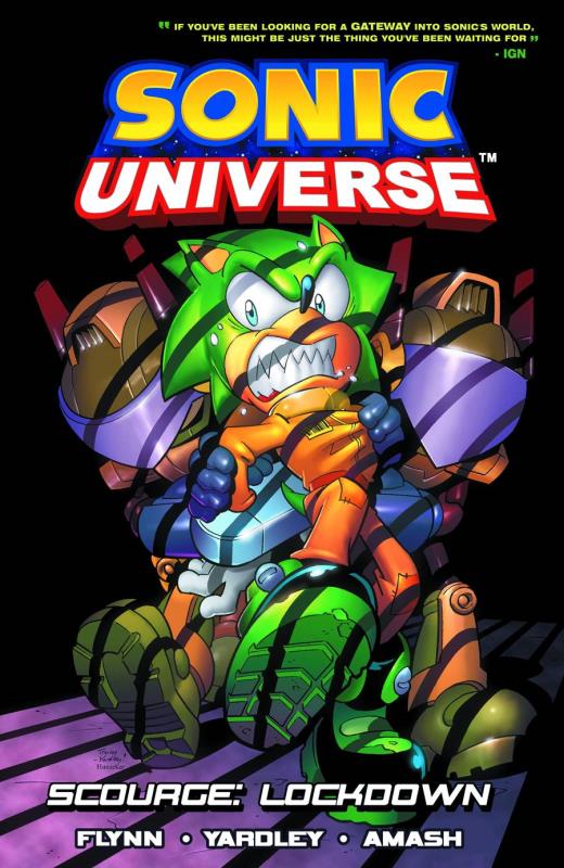 SONIC UNIVERSE TP 08 SCOURGE LOCKDOWN (RES)