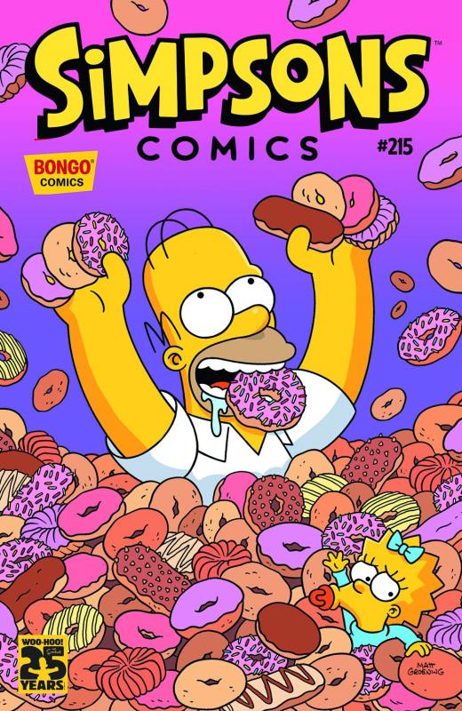 SIMPSONS COMICS #215