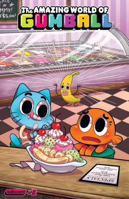 AMAZING WORLD OF GUMBALL #5 MAIN CVRS