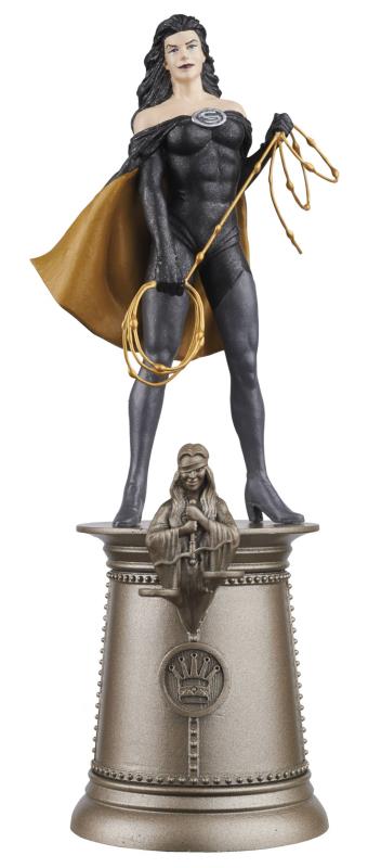 DC SUPERHERO CHESS FIG COLL MAG #69 SUPERWOMAN BLACK QUEEN