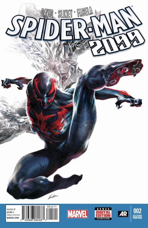 SPIDER-MAN 2099 #2 2ND PTG LOZANO VARIANT (PP #1148)