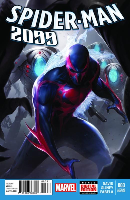 SPIDER-MAN 2099 #3 2ND PTG MATTINA VARIANT (PP #1148)