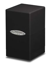 ULTRA PRO SATIN TOWER DECK BOX BLACK