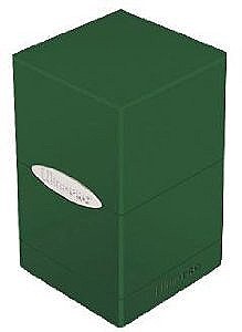 ULTRA PRO SATIN TOWER DECK BOX GREEN