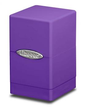 ULTRA PRO SATIN TOWER DECK BOX PURPLE