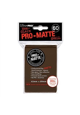 ULTRA PRO NON GLARE PRO-MATTE BROWN SMALL