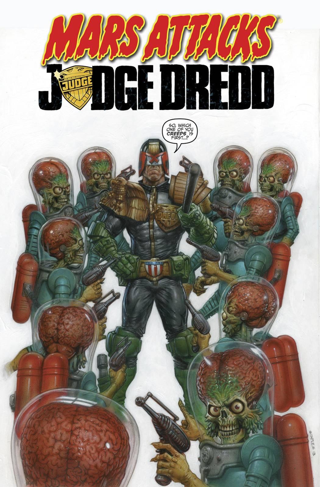 MARS ATTACKS JUDGE DREDD TP