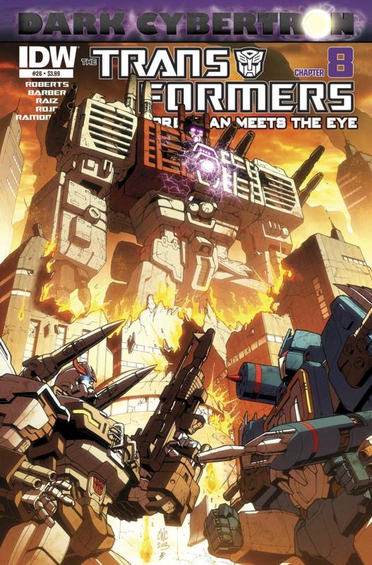 TRANSFORMERS MORE THAN MEETS EYE #26 DARK CYBERTRON PART 8