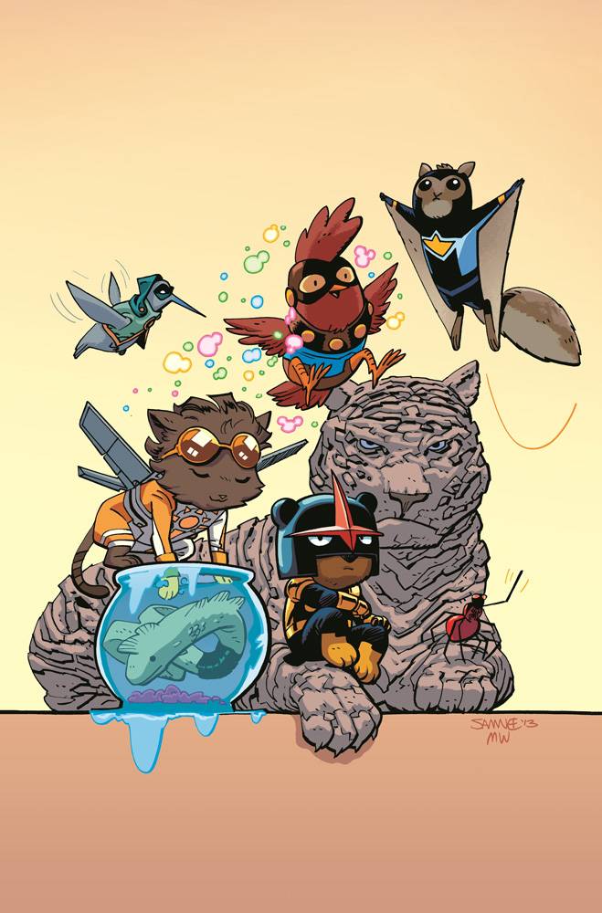 NEW WARRIORS #1 ANIMAL VARIANT