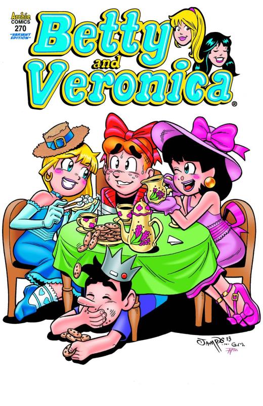 BETTY & VERONICA #270 CHIBI TEA PARTY VARIANT CVR