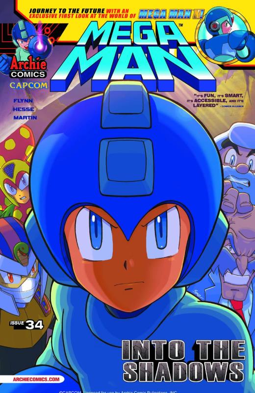 MEGA MAN #34 REG CVR