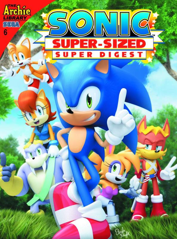 SONIC SUPER SIZED SUPER DIGEST #6