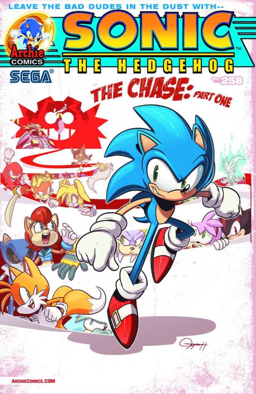 SONIC THE HEDGEHOG #258 REG CVR