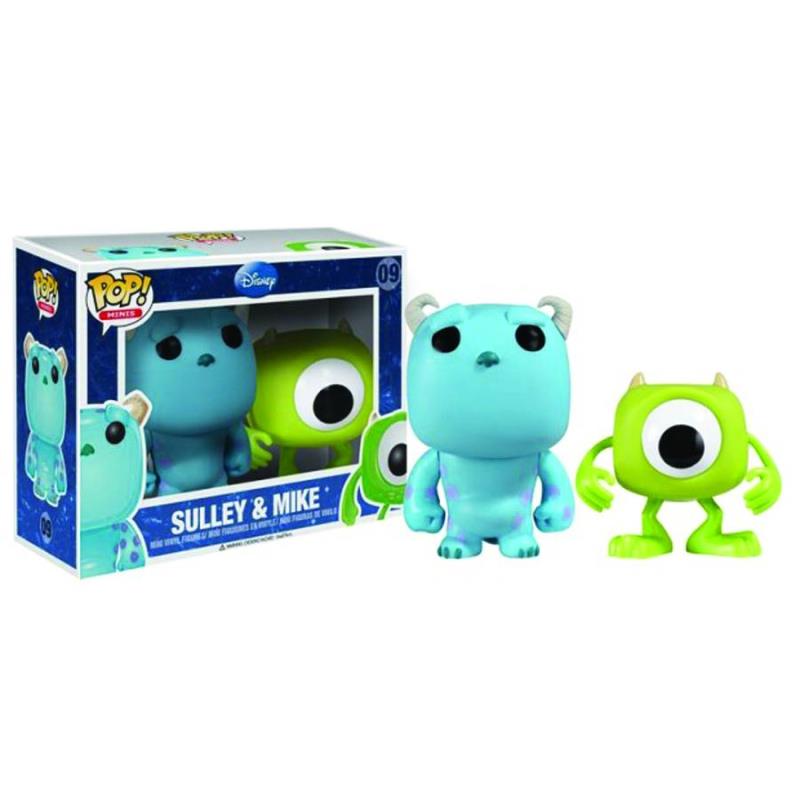 MINI POP DISNEY MIKE & SULLEY VINYL FIGURE 2PK