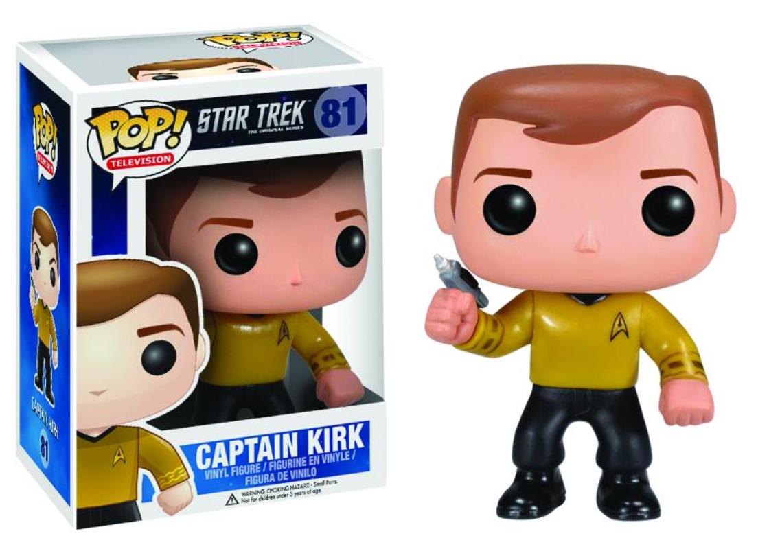 POP STAR TREK KIRK VINYL FIGURE