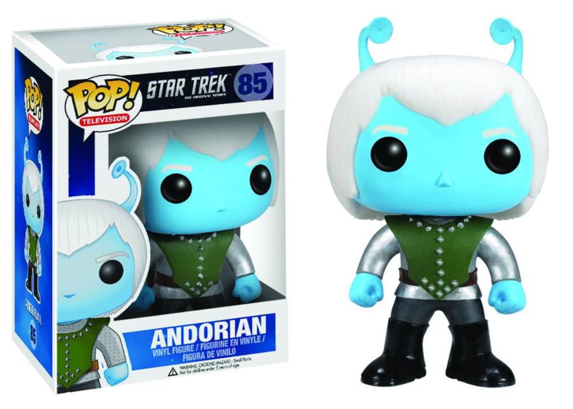 POP STAR TREK ANDORIAN VINYL FIGURE