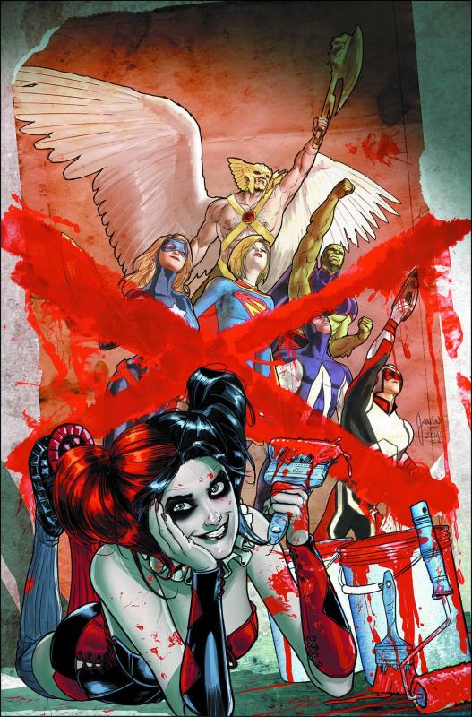 JUSTICE LEAGUE UNITED #9 HARLEY QUINN VARIANT ED