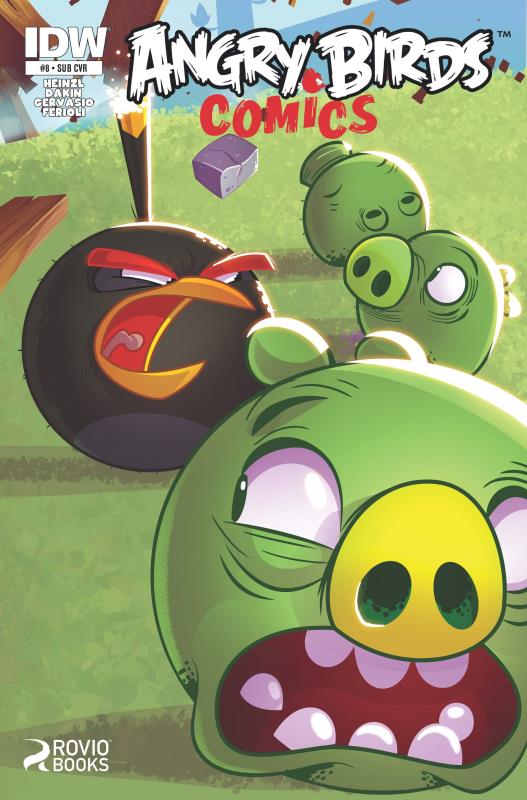 ANGRY BIRDS #8 SUBSCRIPTION VARIANT